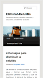 Mobile Screenshot of eliminar-celulitis.es